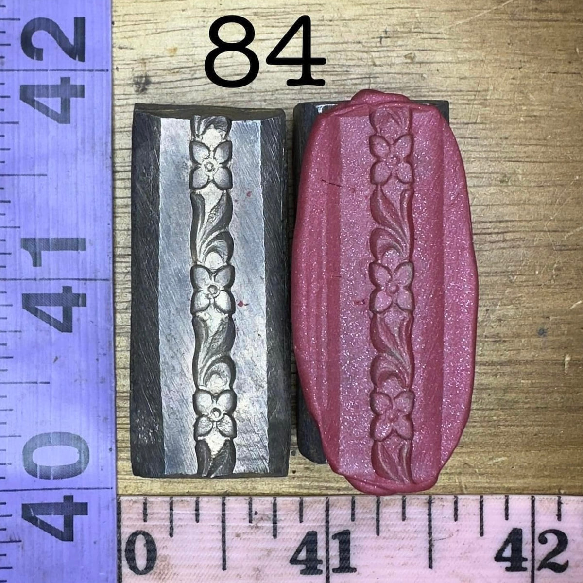 Single wire die steel impression #84