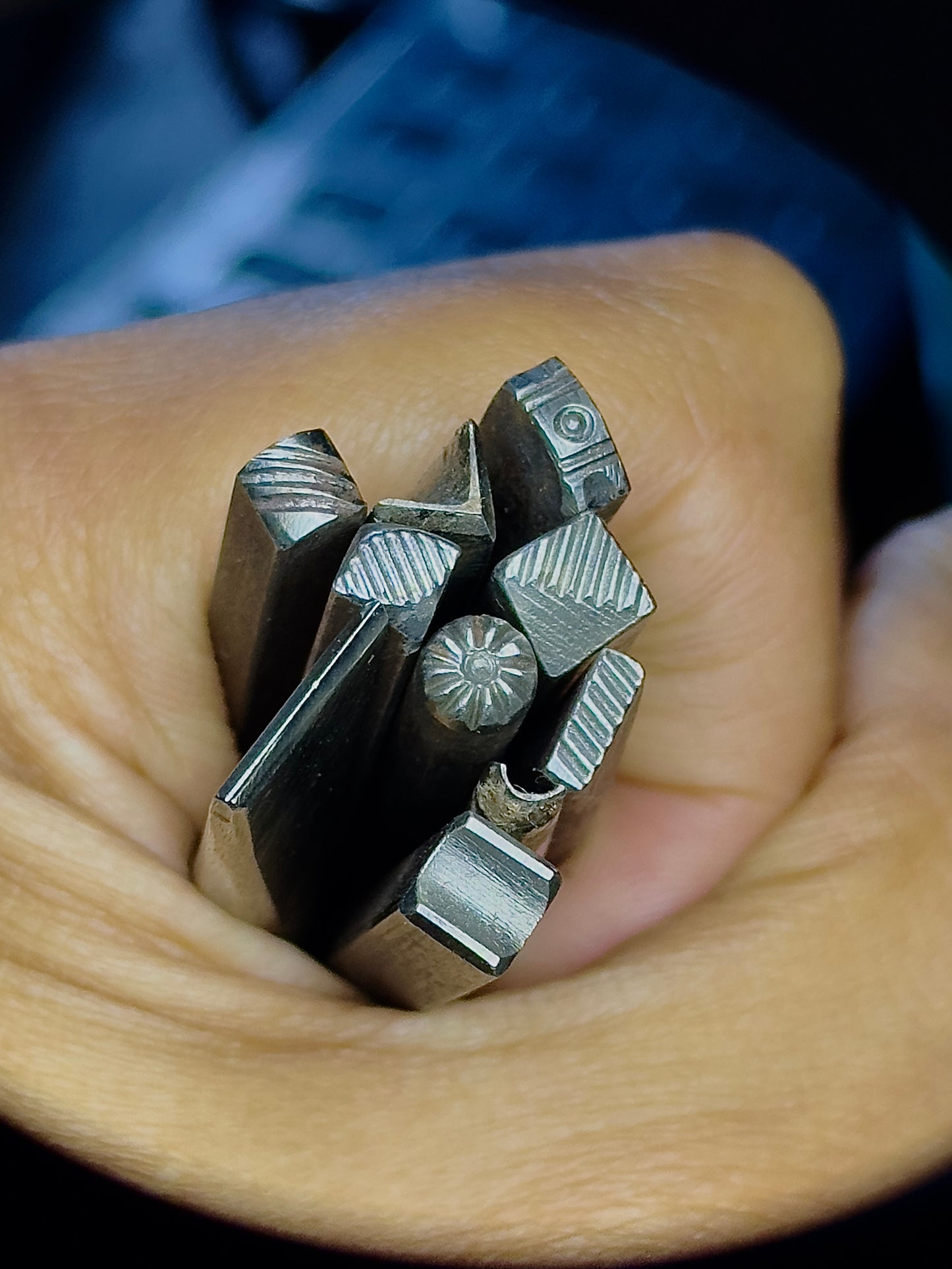 Textured stamp pack #5, 10 piece