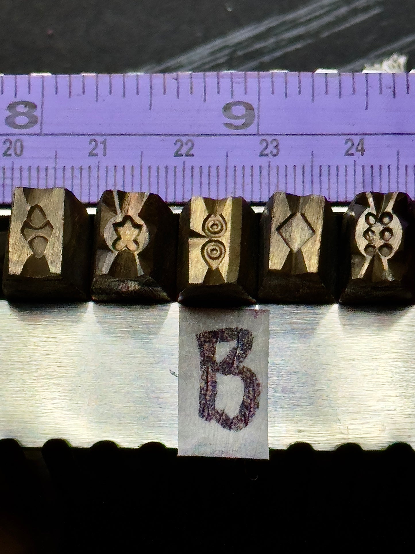 Channel stamps 5 piece stamp set B