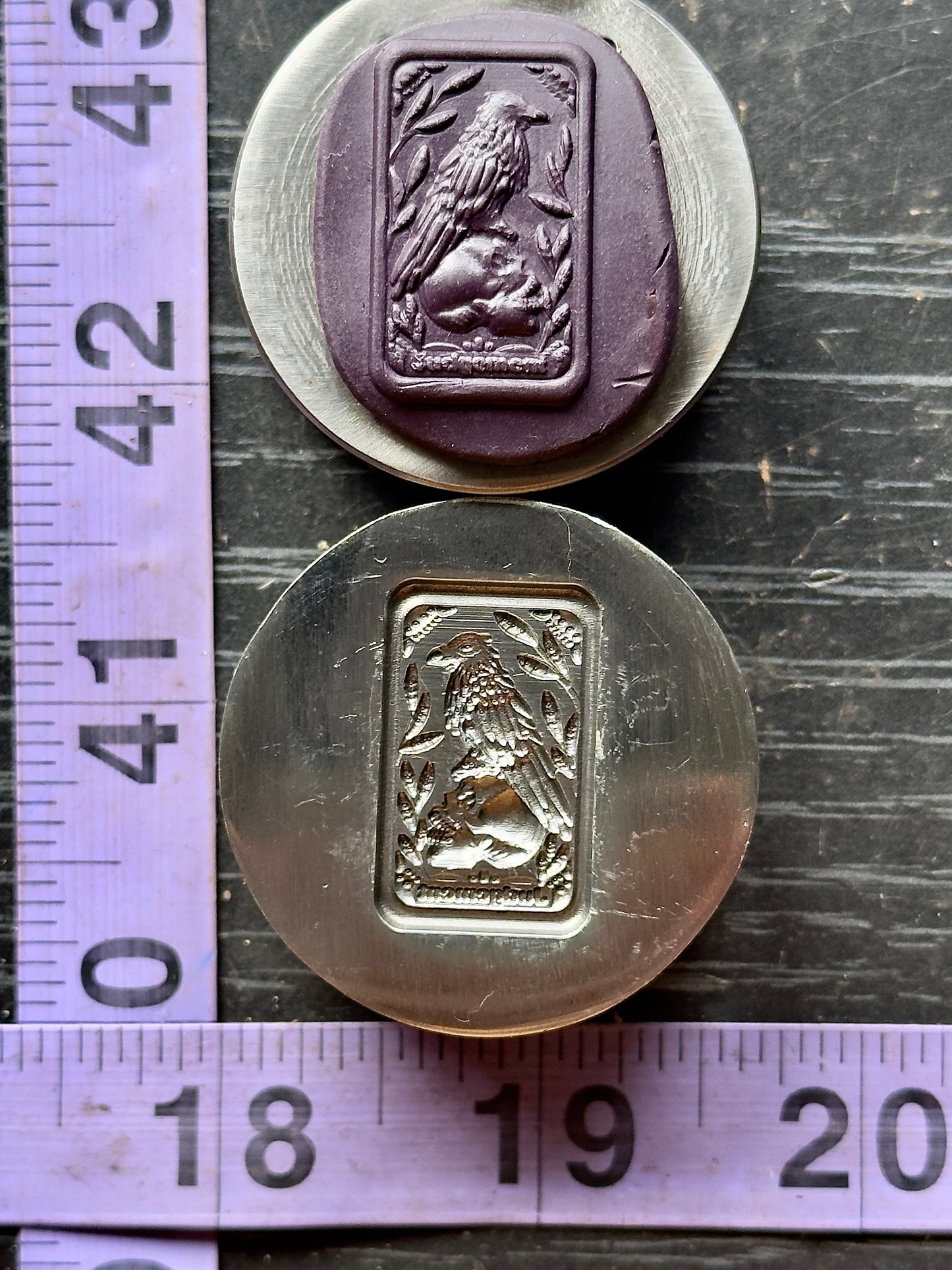 Judgement tarot card steel impression die