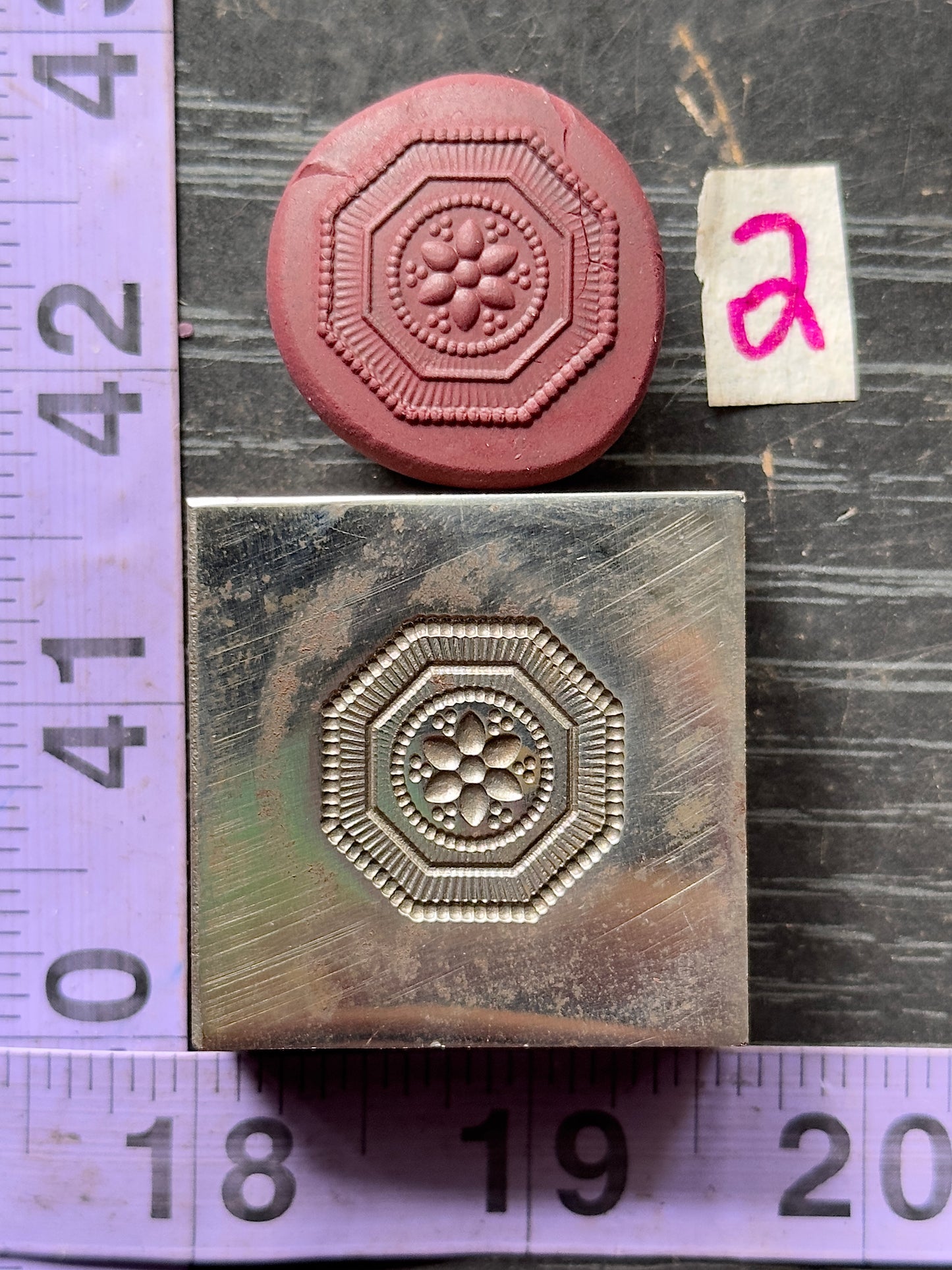 Little steel impression die 2
