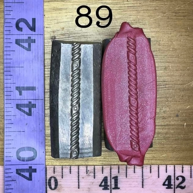 Single wire die steel impression #89