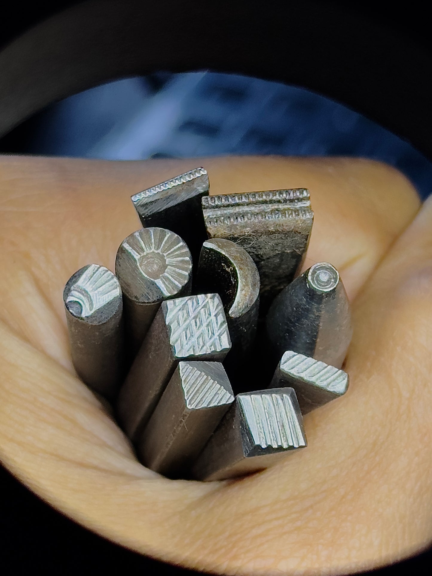 Textured stamp pack #6, 10 piece