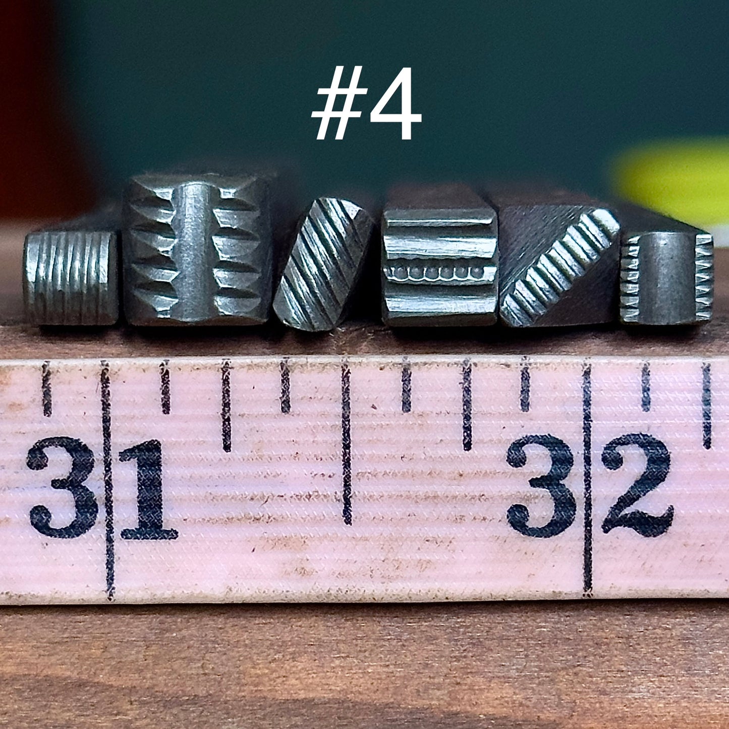 Textured stamp pack #4, 6 piece