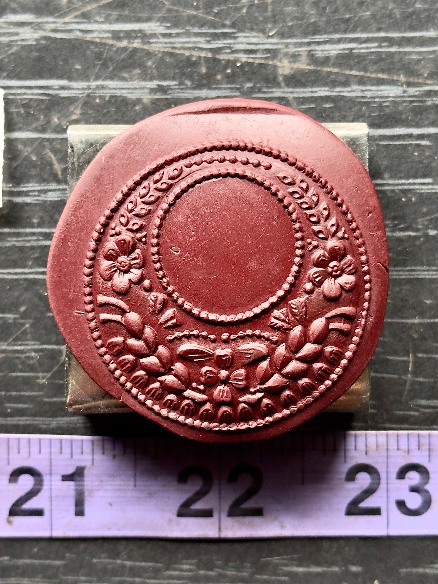 Crescent Moon steel impression die #19