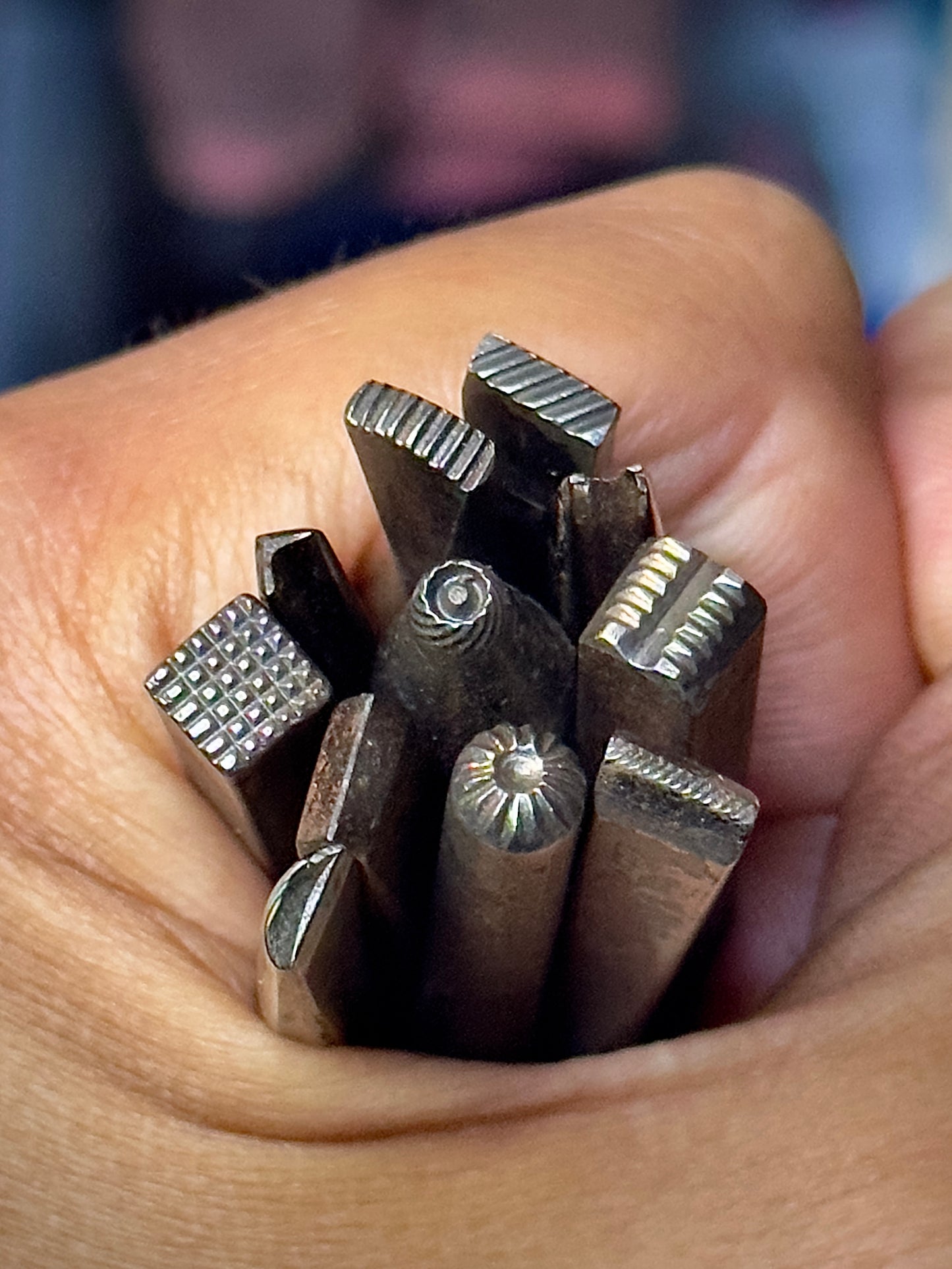 Textured stamp pack 10 piece #9