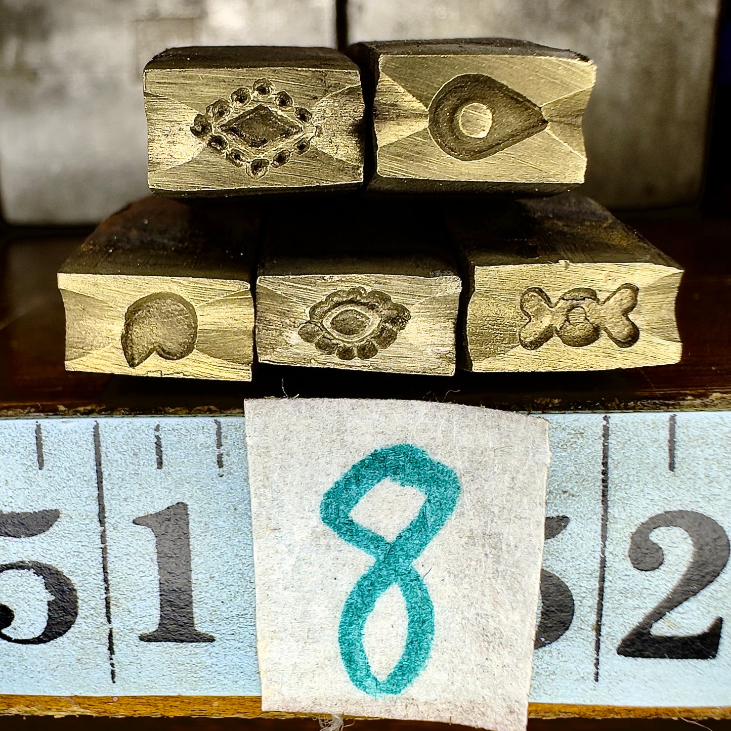 Channel stamps 5 piece stamp set #8