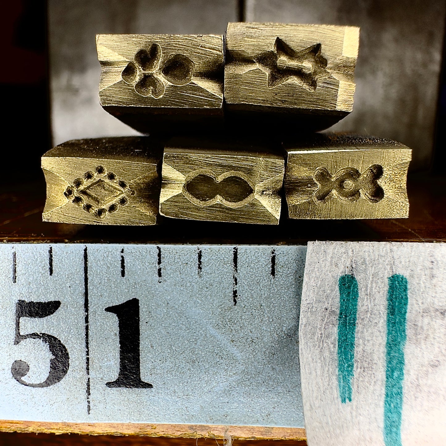 Channel stamps 5 piece stamp set #11