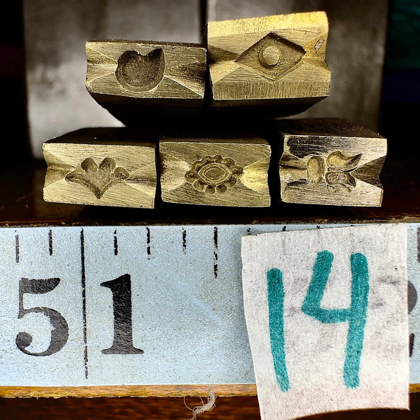 Channel stamps 5 piece stamp set #14