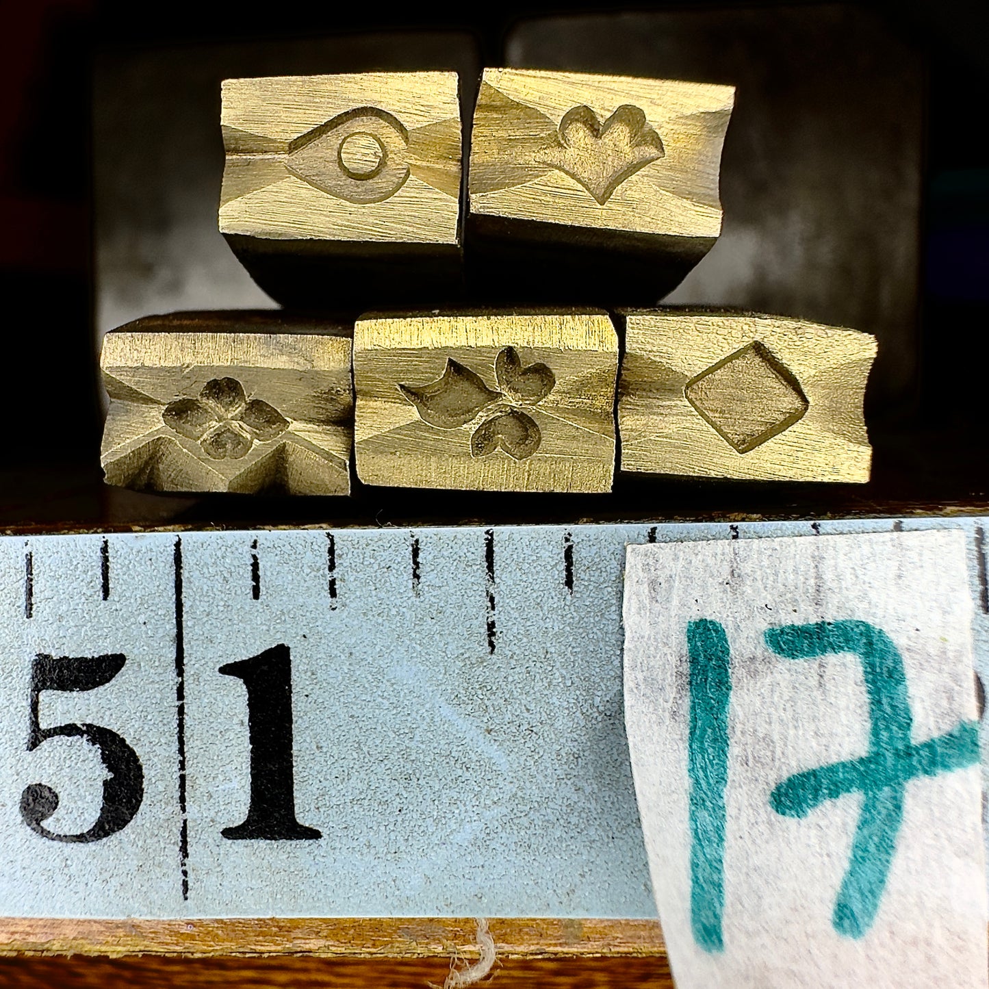 Channel stamps 5 piece stamp set #17