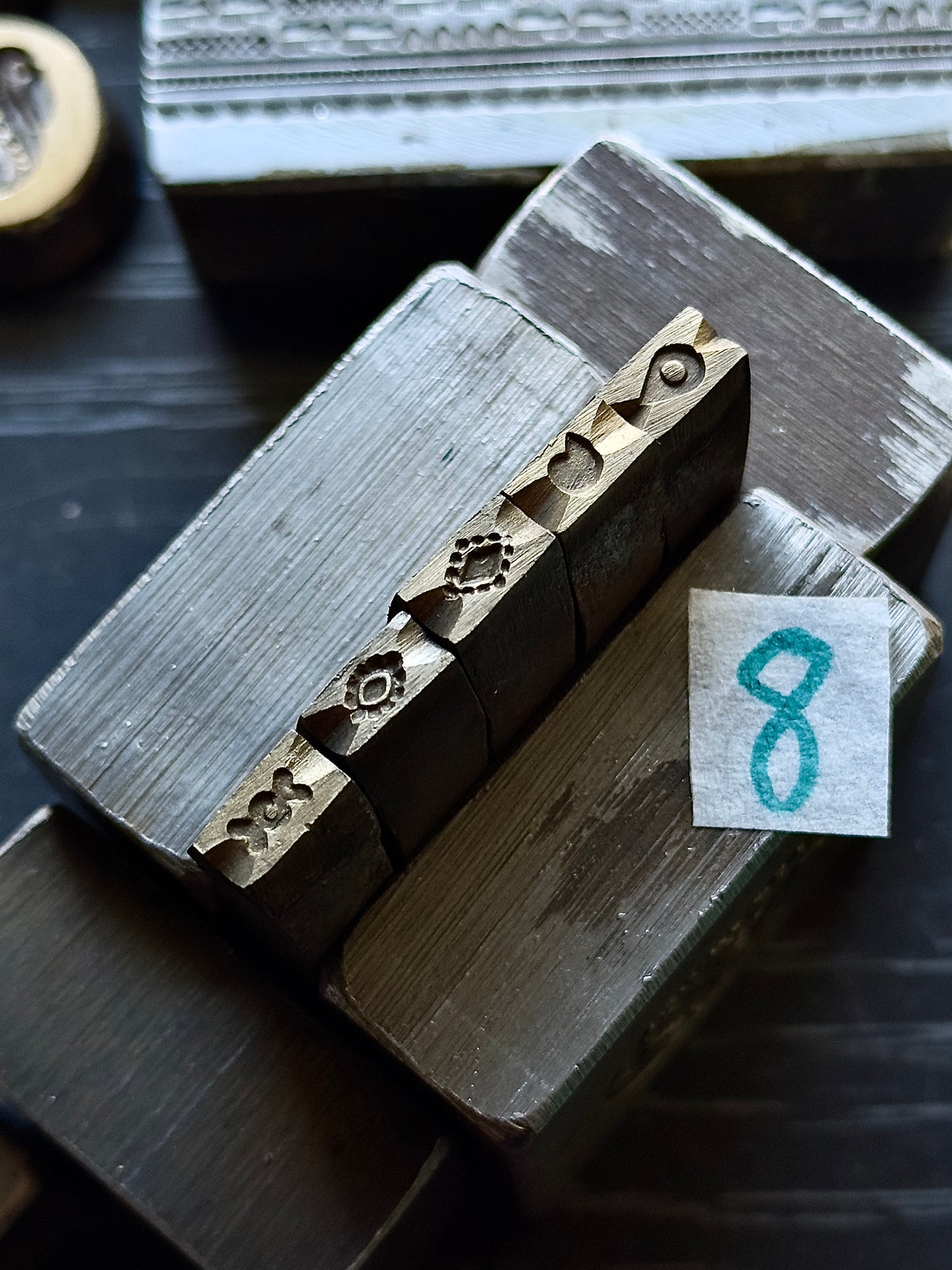 Channel stamps 5 piece stamp set #8