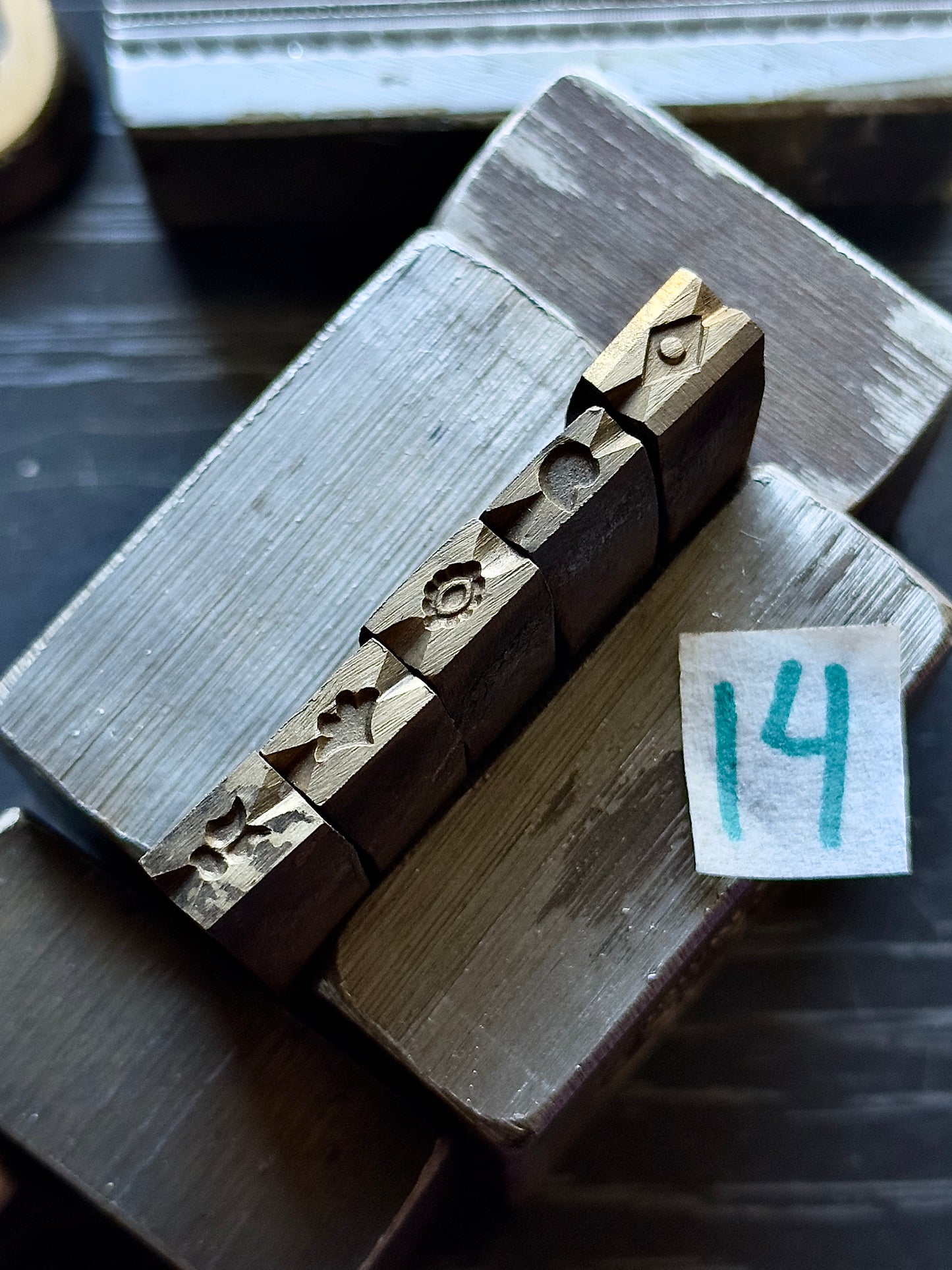 Channel stamps 5 piece stamp set #14