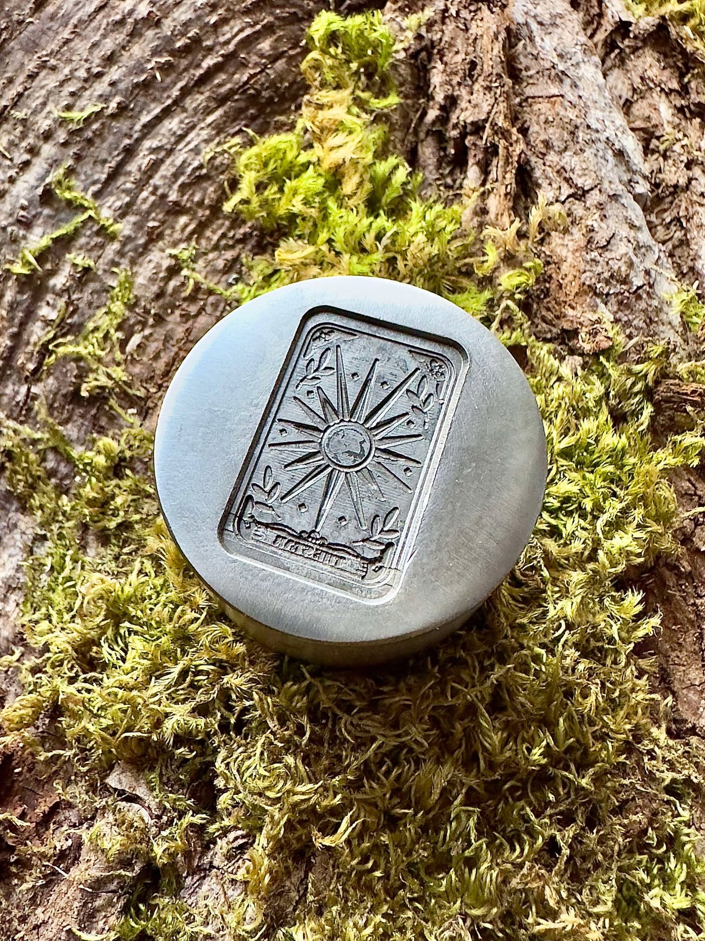 The Star tarot card steel impression die