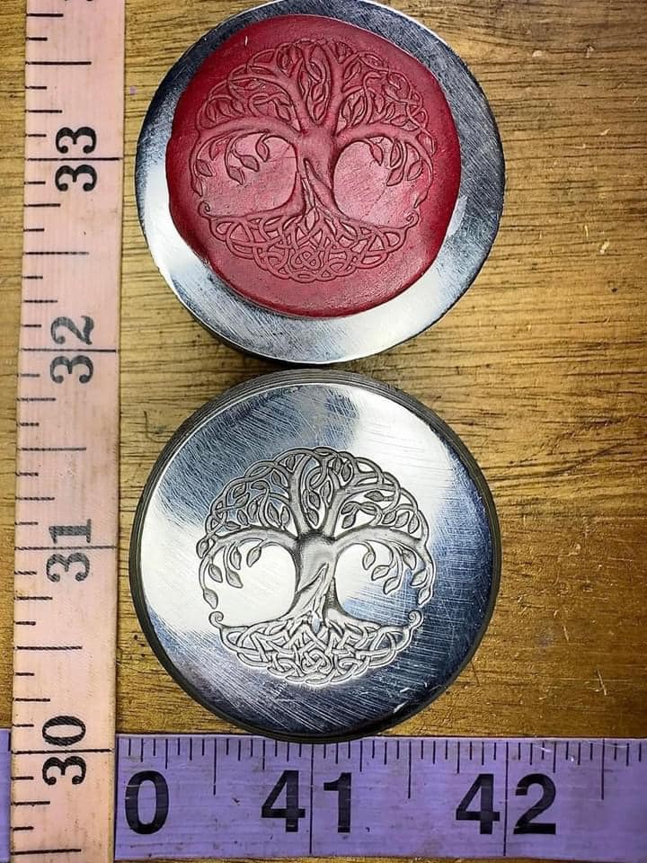 Tree of Life steel impression die no