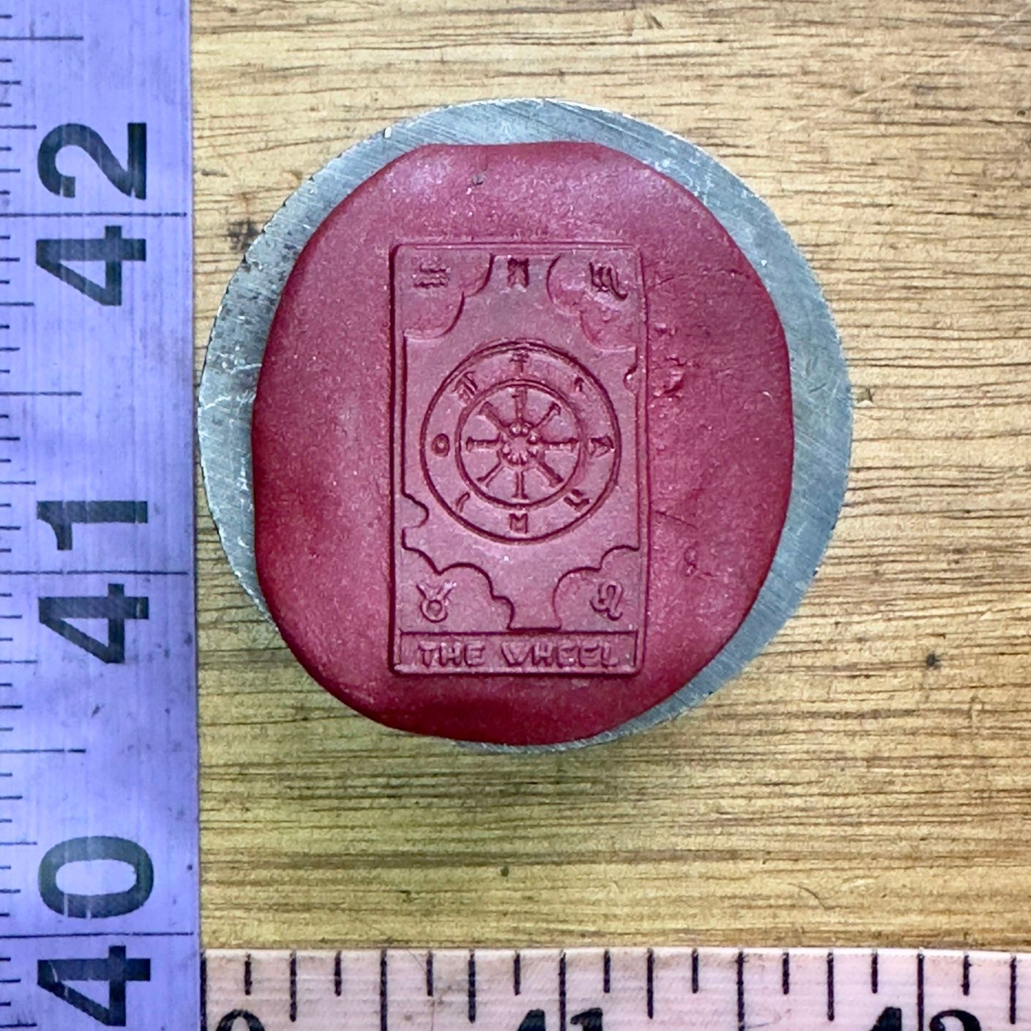 The Wheel Tarot Card