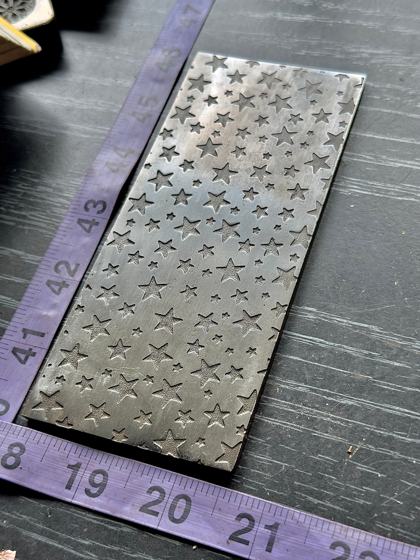 Starry sky, stars Texture/rolling mill plate