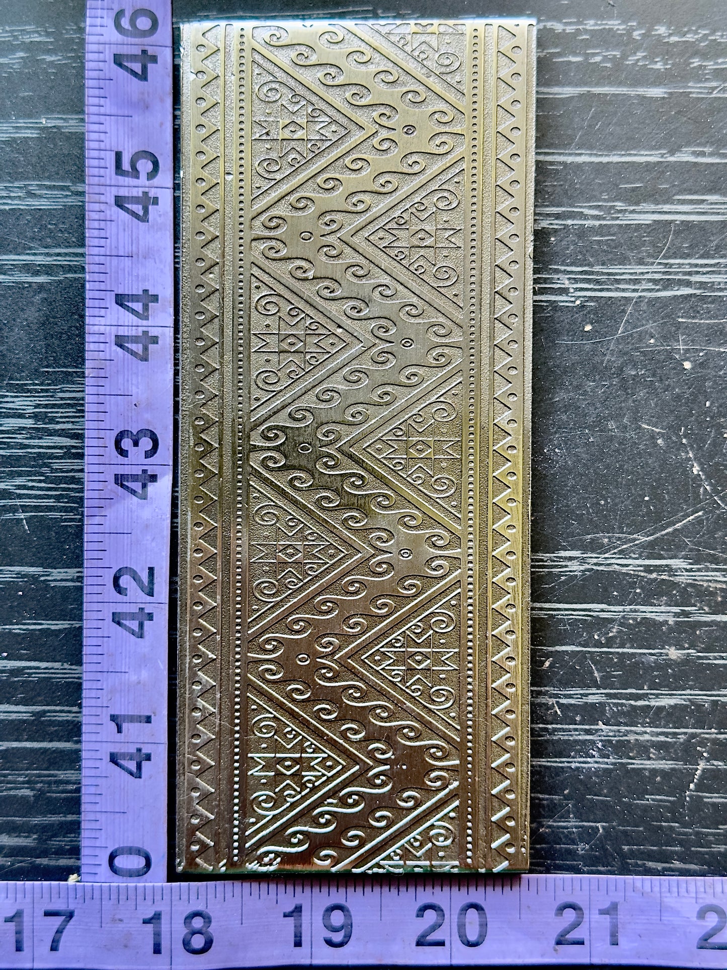 Dragon garden, waves and ornamental Texture/rolling mill plate 3 piece set