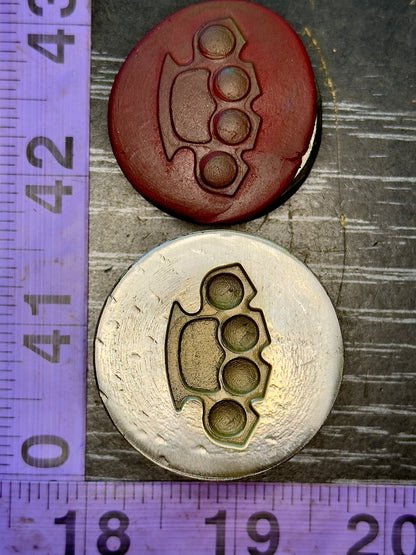 Knuckle dusters, brass knuckles steel impression die