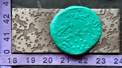Horses, unicorns and stars Texture/rolling mill plate