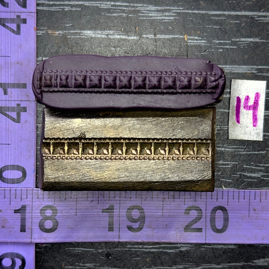 Single wire die steel impression #14