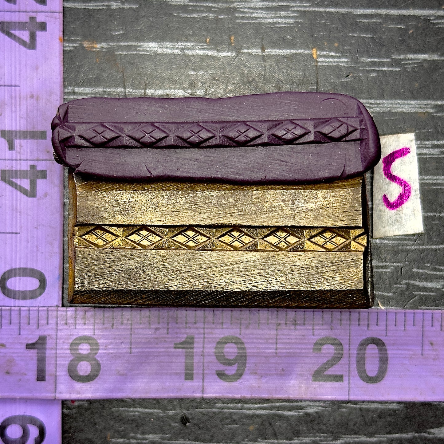 Single wire die steel impression #5