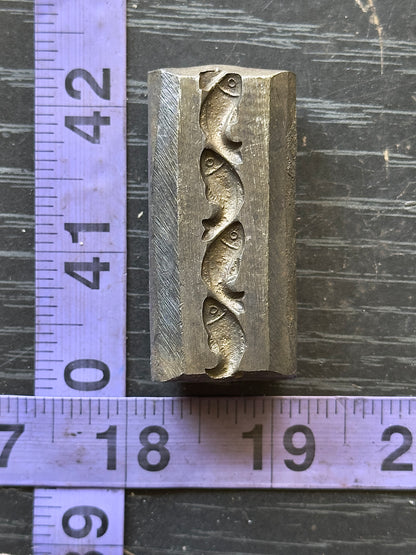 Fish Single wire die steel impression