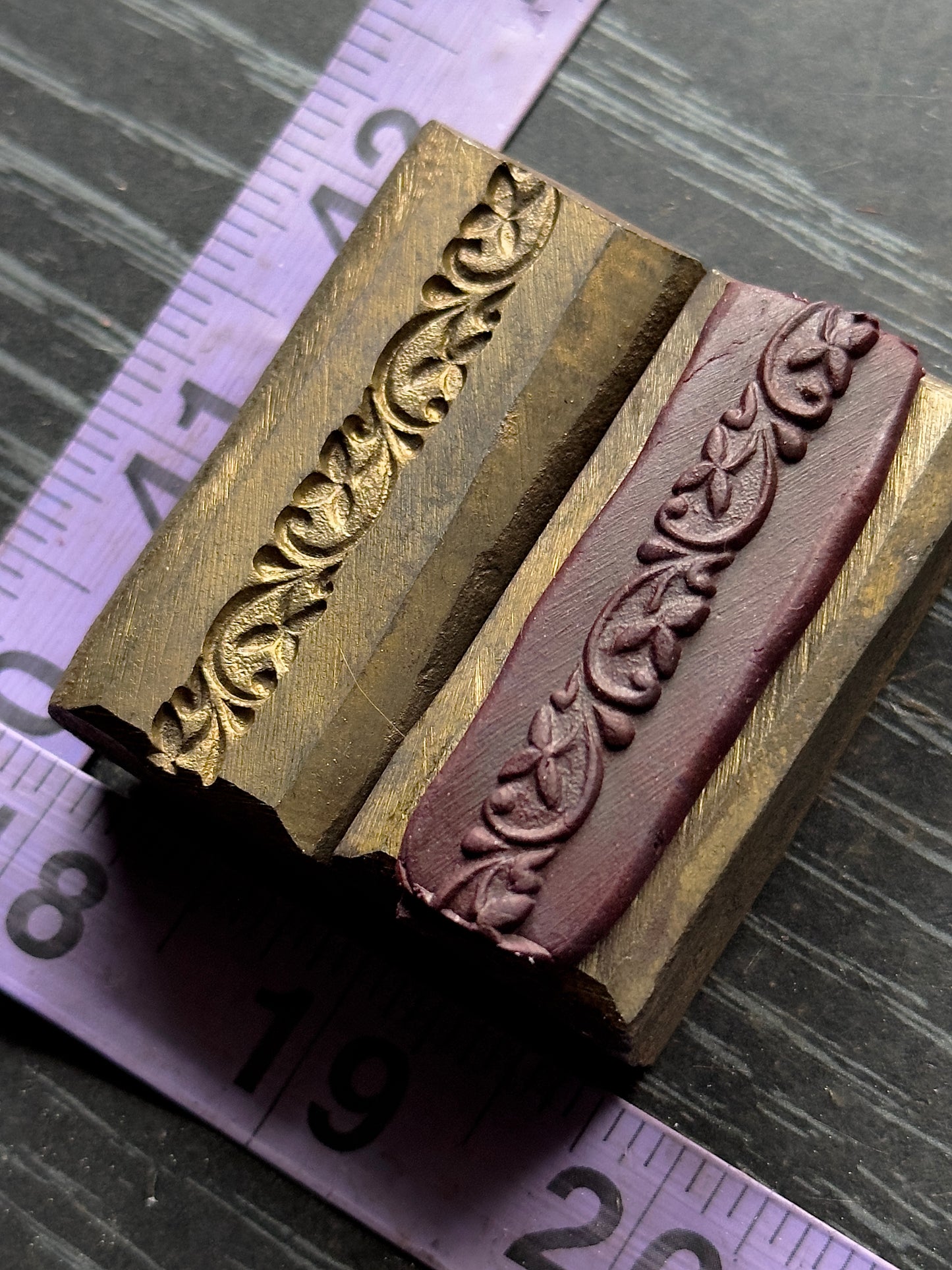 Single wire die steel impression 3 piece set #2