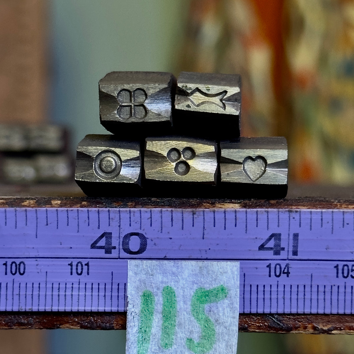 Channel stamp pack #115, 5 piece