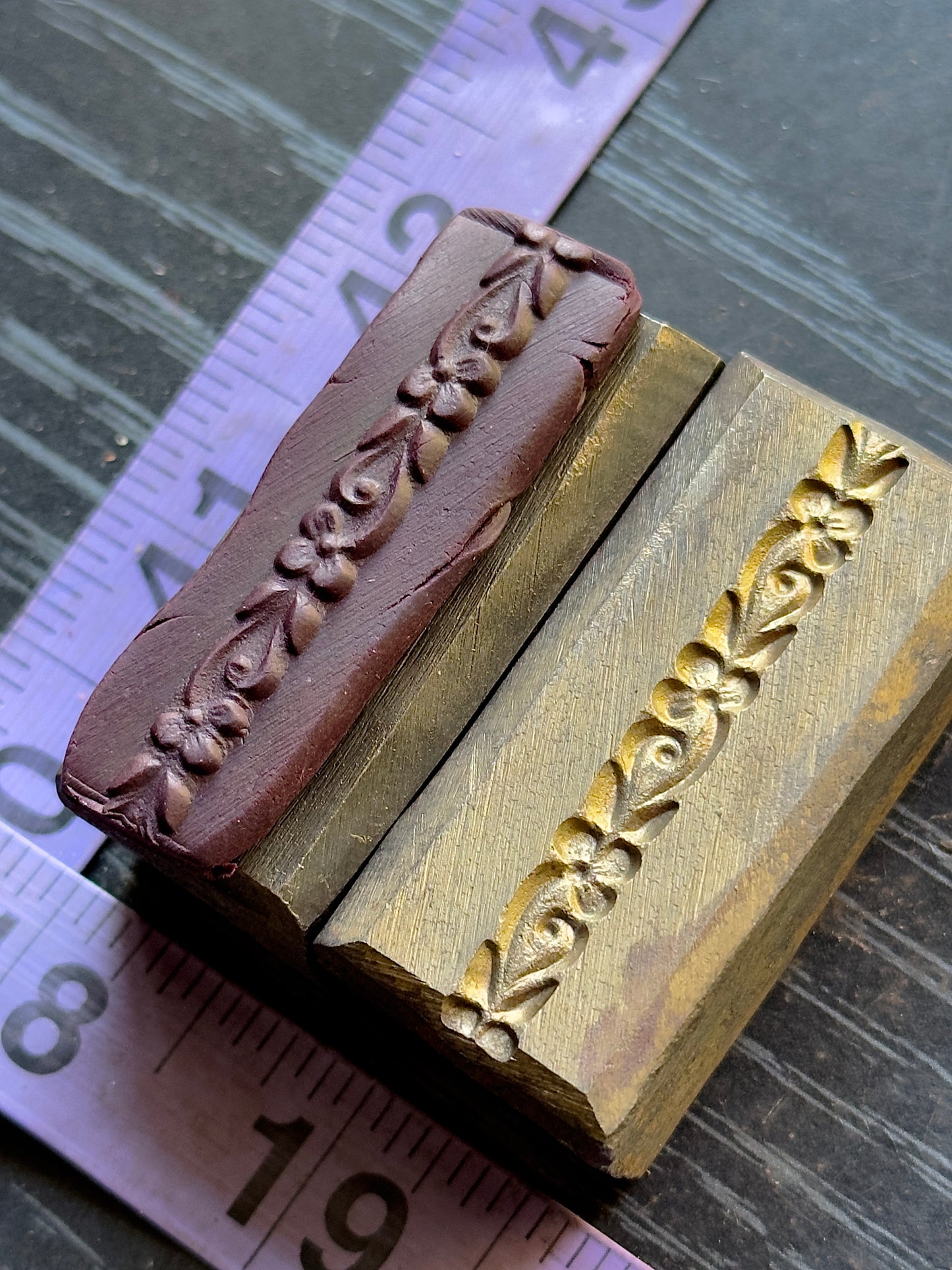 Single wire die steel impression #28
