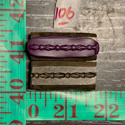 Single wire die steel impression #106