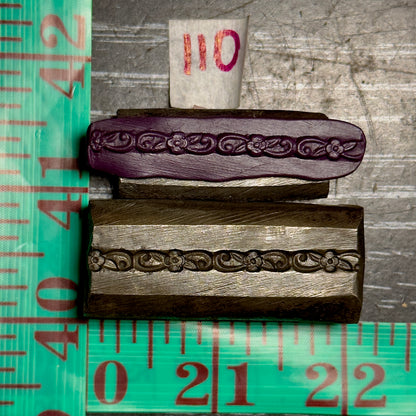 Single wire die steel impression #110