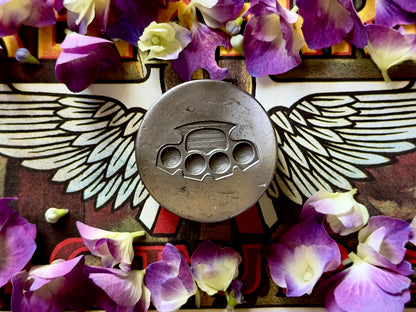 Knuckle dusters, brass knuckles and double revolver pistols steel impression die set