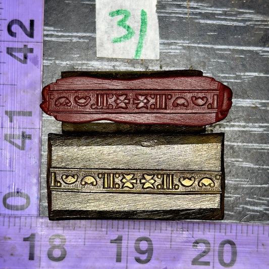 Single wire die steel impression #31