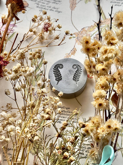 Sister ferns  steel impression die