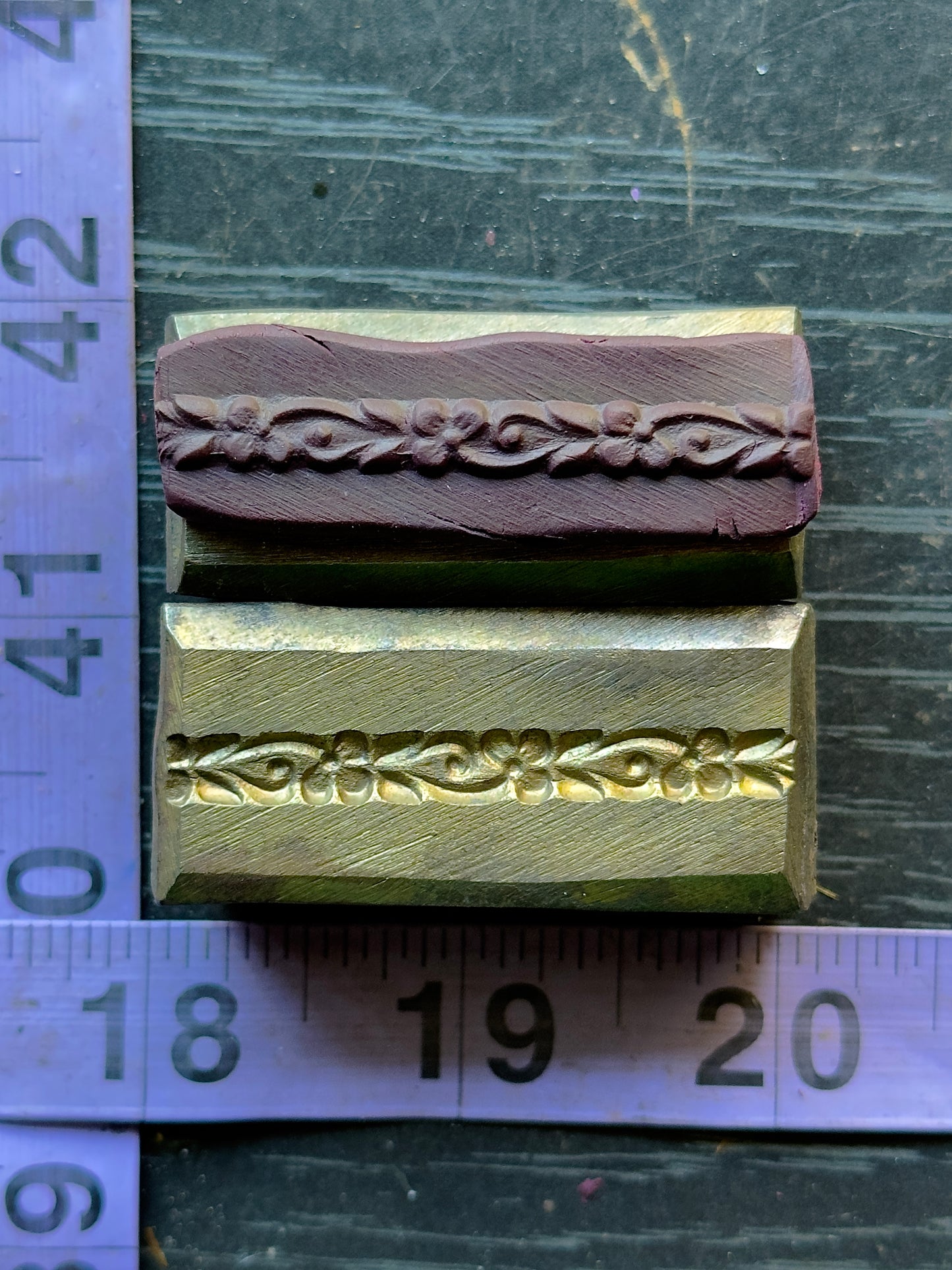 Single wire die steel impression 3 piece set #2