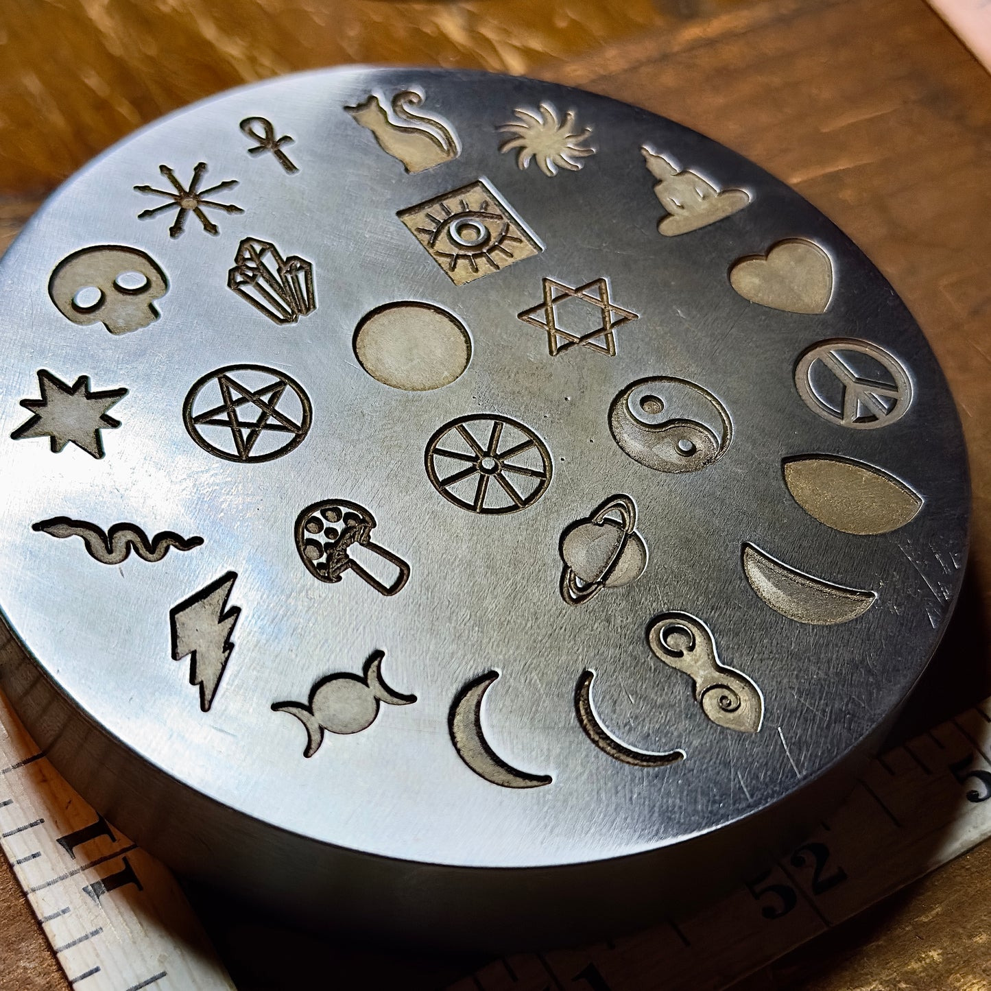Celestial shot plate steel