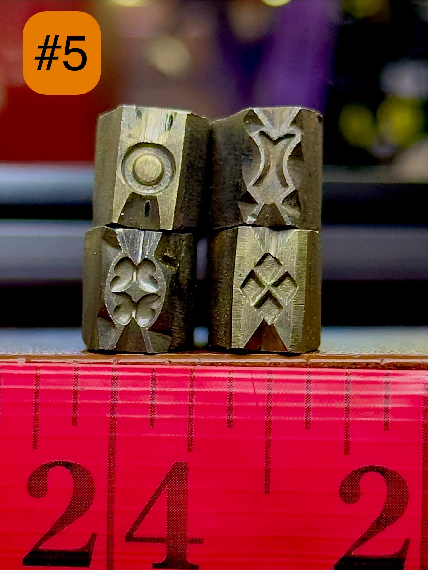 Channel stamp pack #5, 4 piece