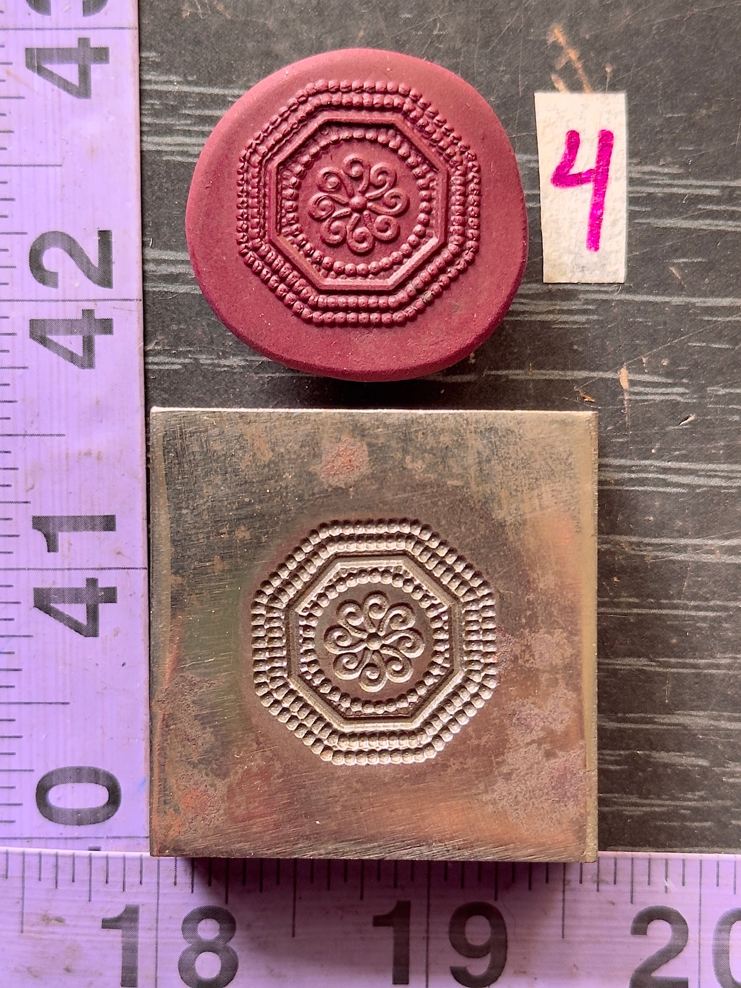 Little steel impression die 4