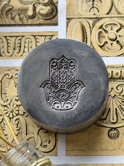 Lucky Hamsa steel impression die