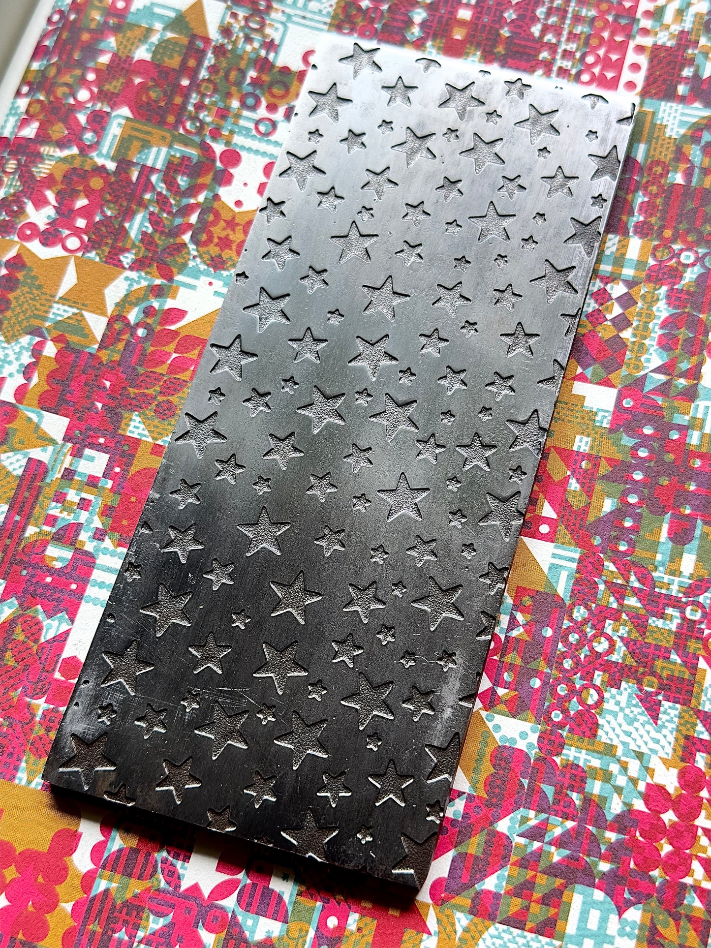 Starry sky, stars Texture/rolling mill plate