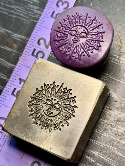 Sun face steel impression die