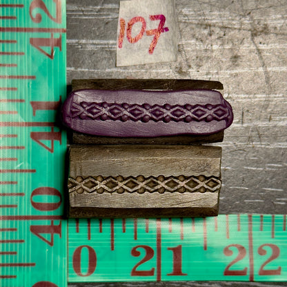 Single wire die steel impression #107