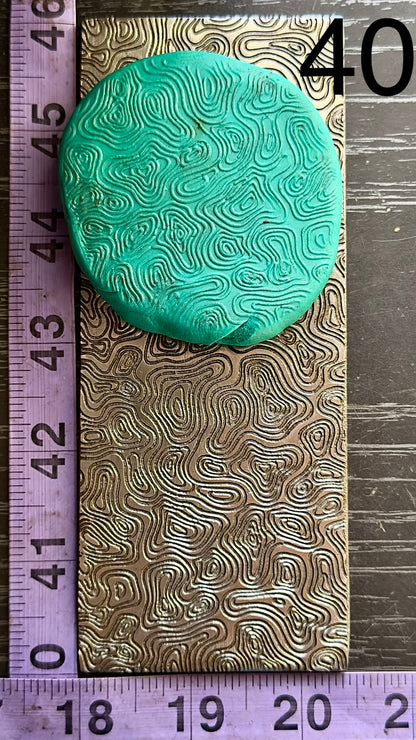 Topographic Texture/rolling mill plate #40
