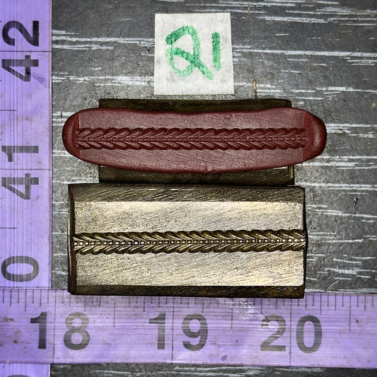 Single wire die steel impression #21