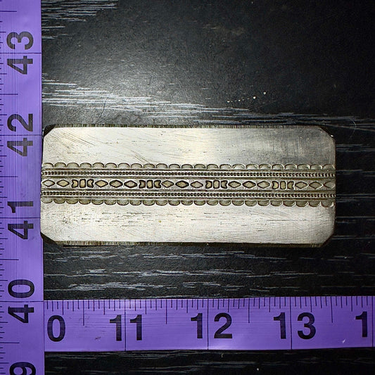 Vintage steel cuff die, impression die #40