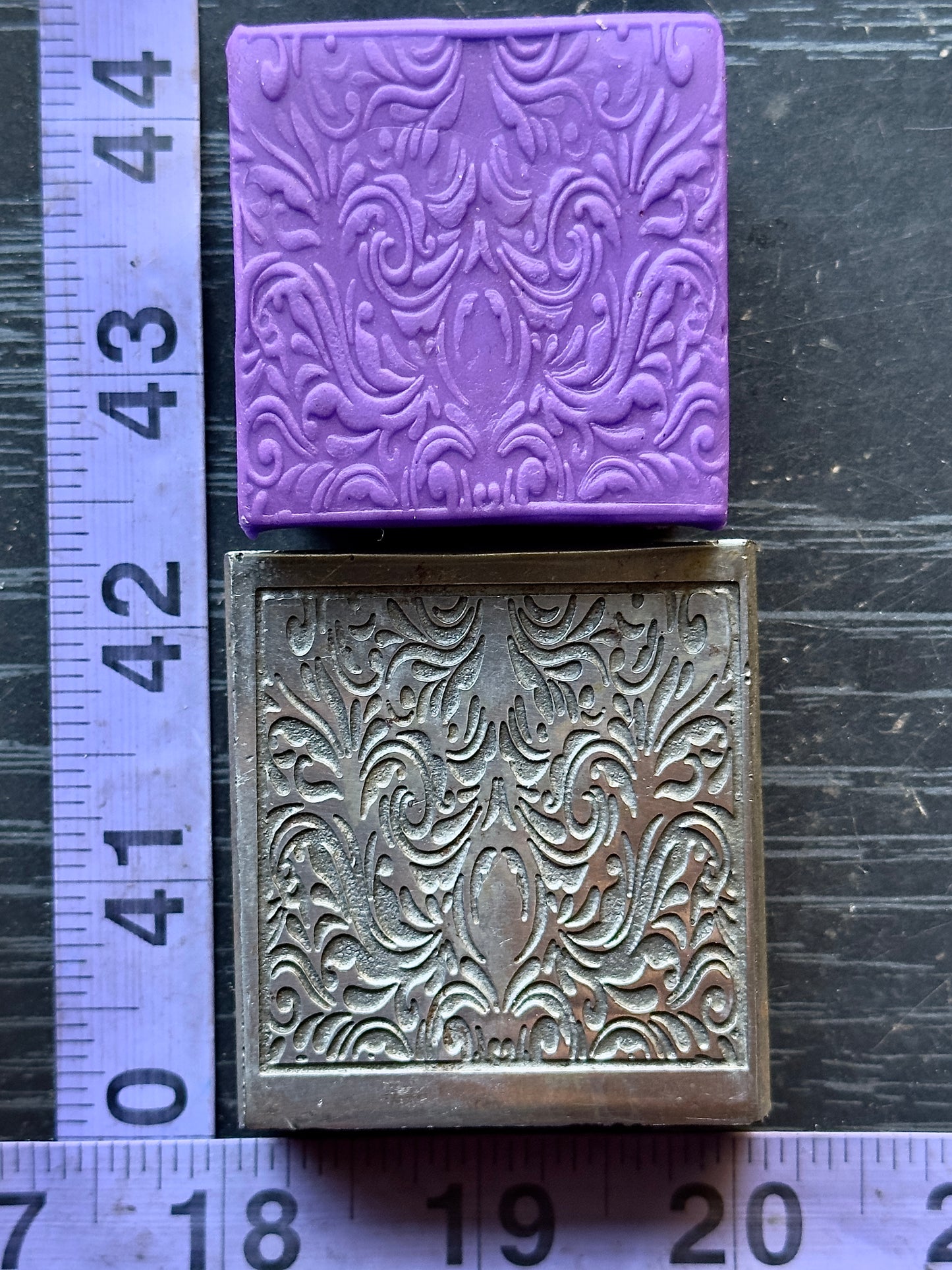 Fancy impression die steel