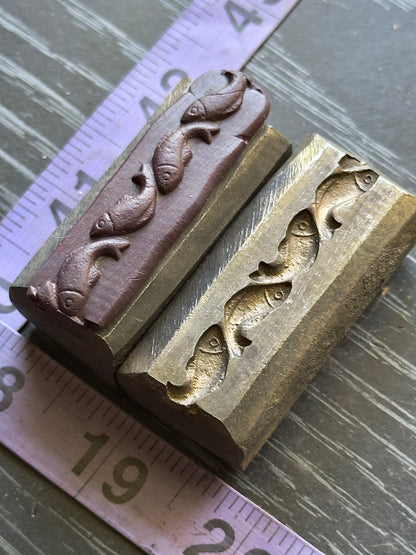 Fish Single wire die steel impression