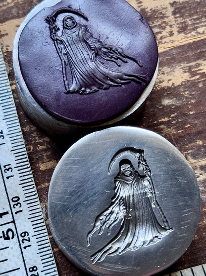 The Grim Reaper steel impression die