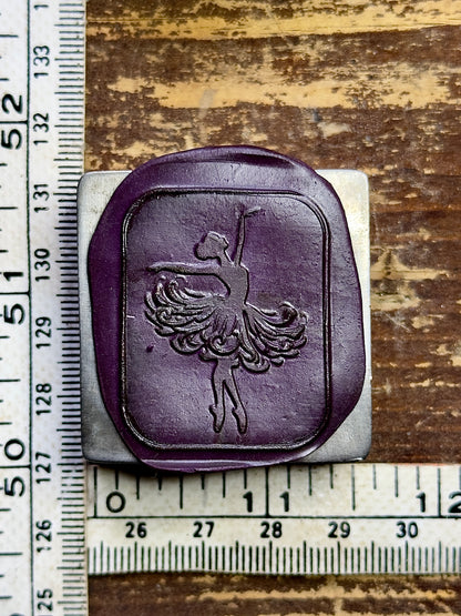 Ballerina silhouette steel impression die