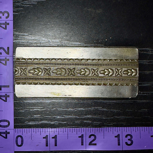 Vintage steel cuff die, impression die #54